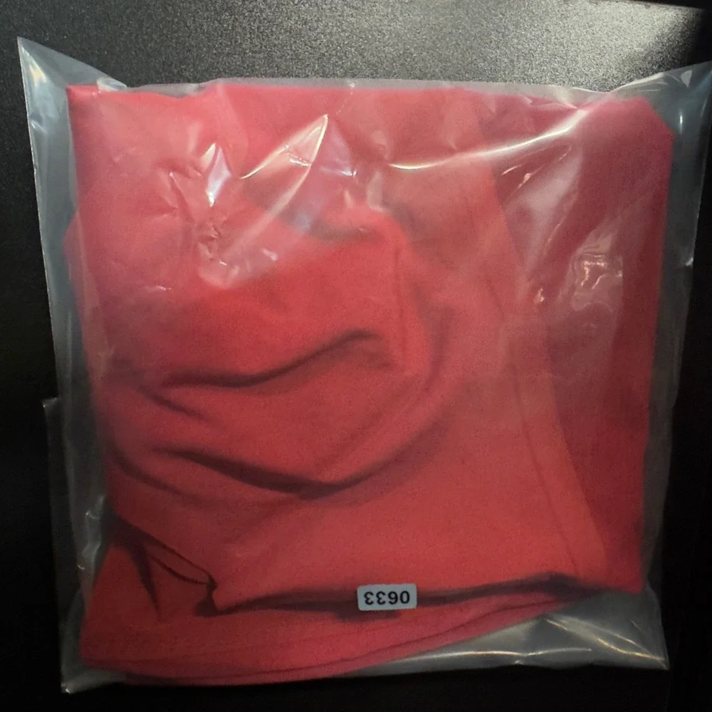 Honeylove LiftWear Cami Red Shaping Tank Top Medium V-Neck Wire-Free Support